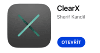 Clear X ikona app